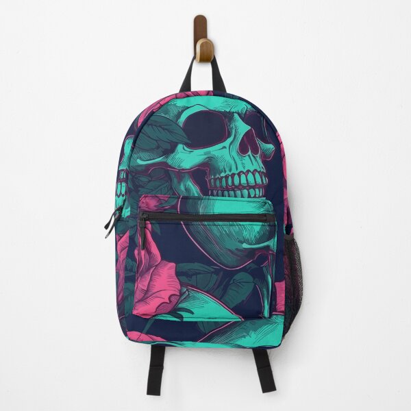 Item preview, Synthwave Skull Pattern: Retro and Edgy Design designed and sold by QualityQuest.