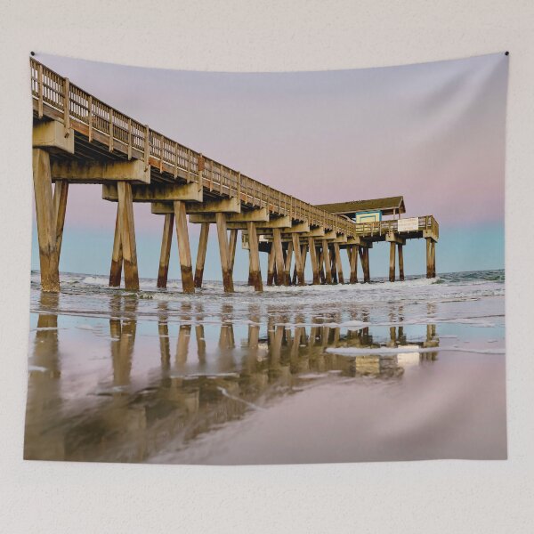 Item preview, Tybee Pier with reflection  designed and sold by GEM-Photo.