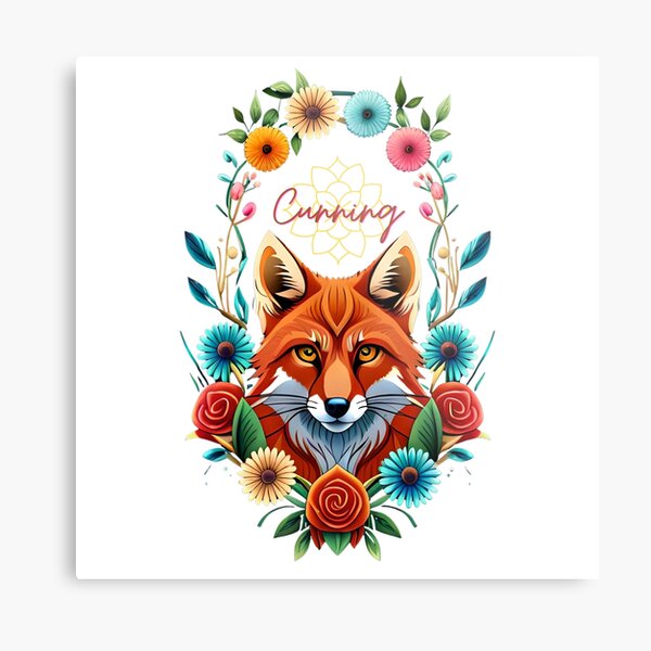 Fox temporary tattoo – Tattooed Now !