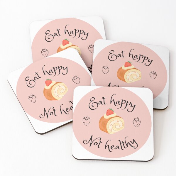 Item preview, Eat Happy Not Healthy | Cake designed and sold by FridayArtStudio.