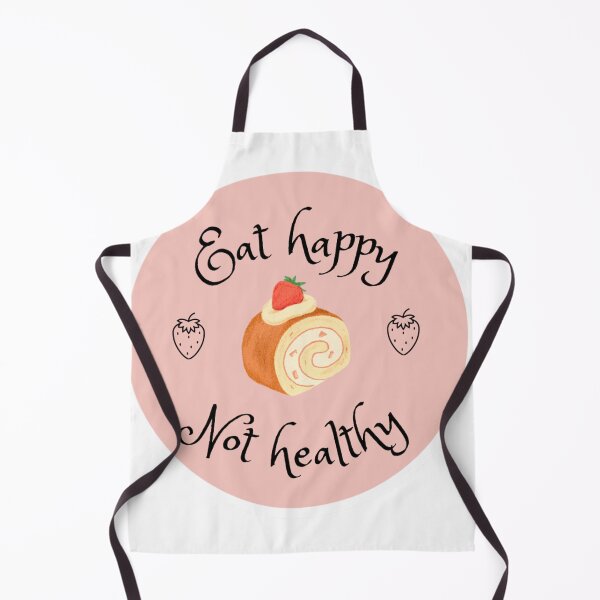 Item preview, Eat Happy Not Healthy | Cake designed and sold by FridayArtStudio.