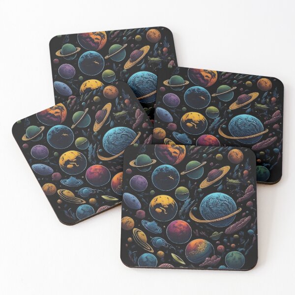 Item preview, Planets Floating In Space designed and sold by hassanjnoub.