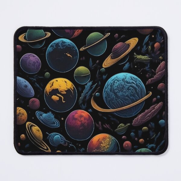 Item preview, Planets Floating In Space designed and sold by hassanjnoub.