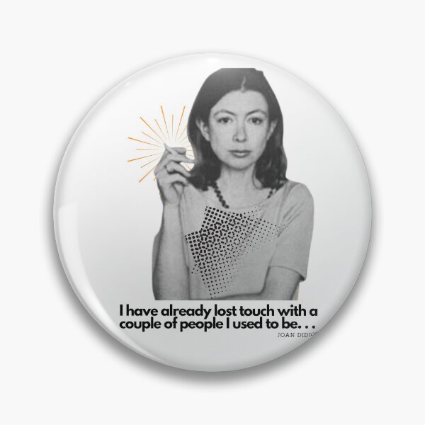 Item preview, Joan Didion Print with Quote designed and sold by BattlestarEclectica.