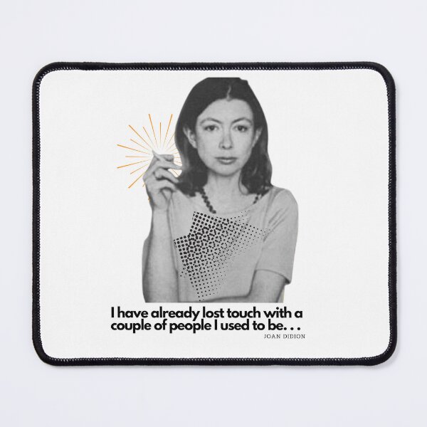 Item preview, Joan Didion Print with Quote designed and sold by BattlestarEclectica.