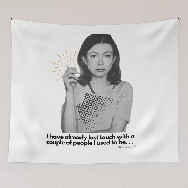 Item preview, Joan Didion Print with Quote designed and sold by BattlestarEclectica.