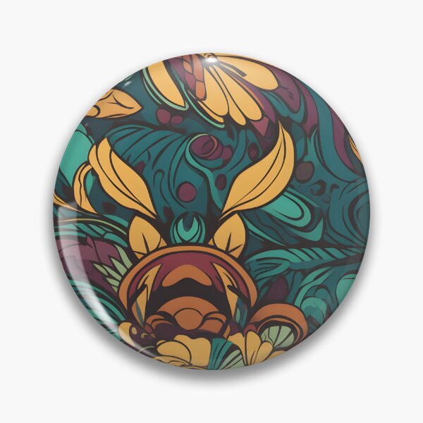 Item preview, Lively Colored Playful Flowers Floral Patterns designed and sold by Wonder Of Light.