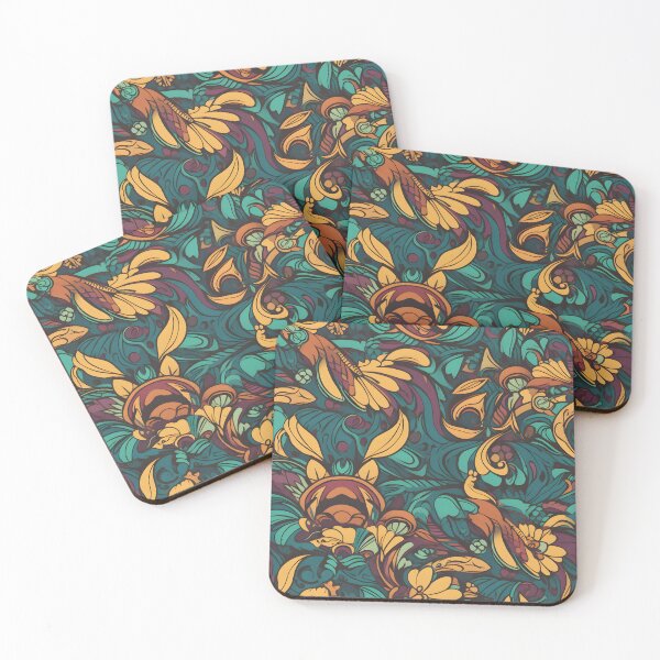 Item preview, Lively Colored Playful Flowers Floral Patterns designed and sold by Wonder Of Light.