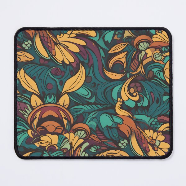 Item preview, Lively Colored Playful Flowers Floral Patterns designed and sold by Wonder Of Light.
