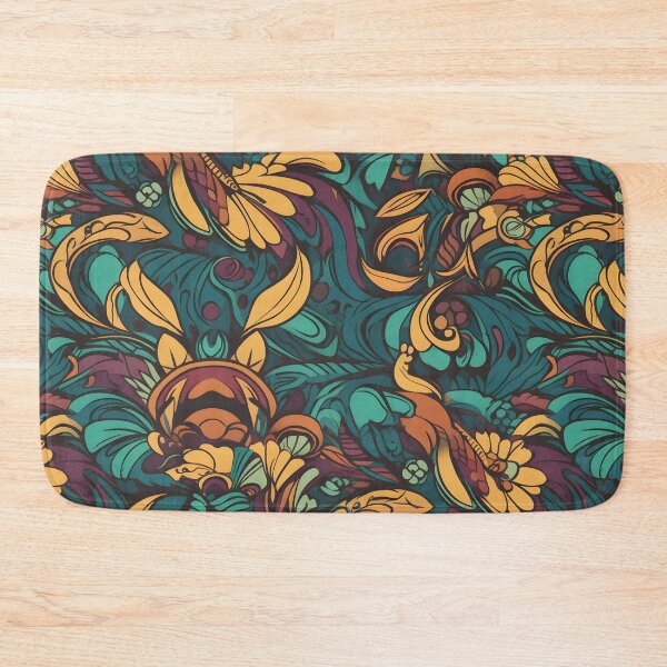 Item preview, Lively Colored Playful Flowers Floral Patterns designed and sold by Wonder Of Light.