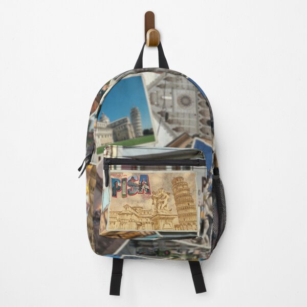 Artikelvorschau, Grüße aus Pisa in Italien Retro-Souvenir im Vintage-Stil entworfen und verkauft von DeveloperProp0.