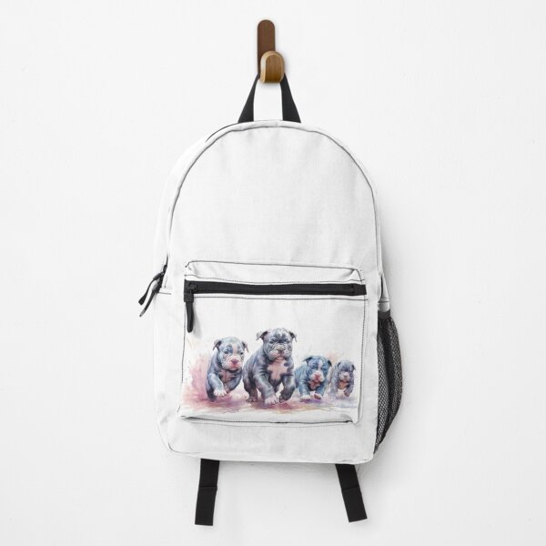 Item preview, Pastel Watercolor American Bully Puppies designed and sold by ttntt.
