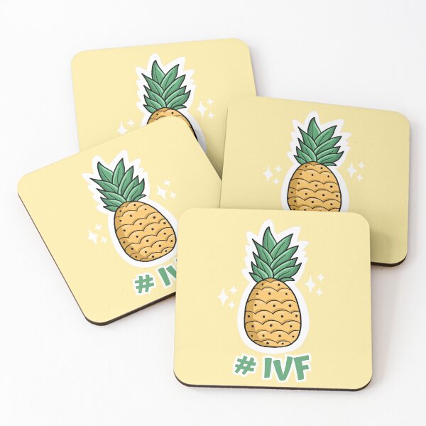 Item preview, Pineapple # IVF for fertility science designed and sold by Lady-Frost.