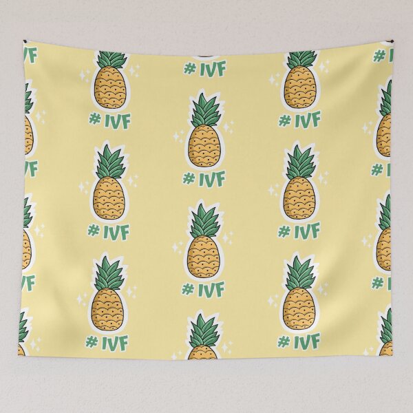 Item preview, Pineapple # IVF for fertility science designed and sold by Lady-Frost.