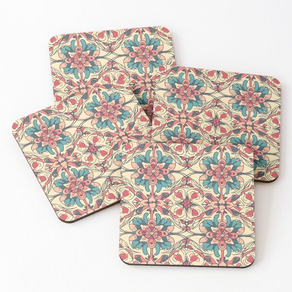 Item preview, Lively Colored Playful Flowers Floral Patterns designed and sold by Wonder Of Light.