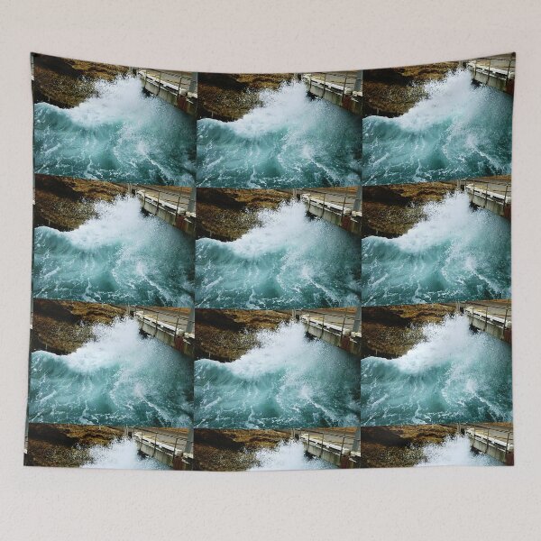 Item preview, Ocean wave against the wall at Pt. Campbell Jetty, Vic. Australia designed and sold by EdsMum.