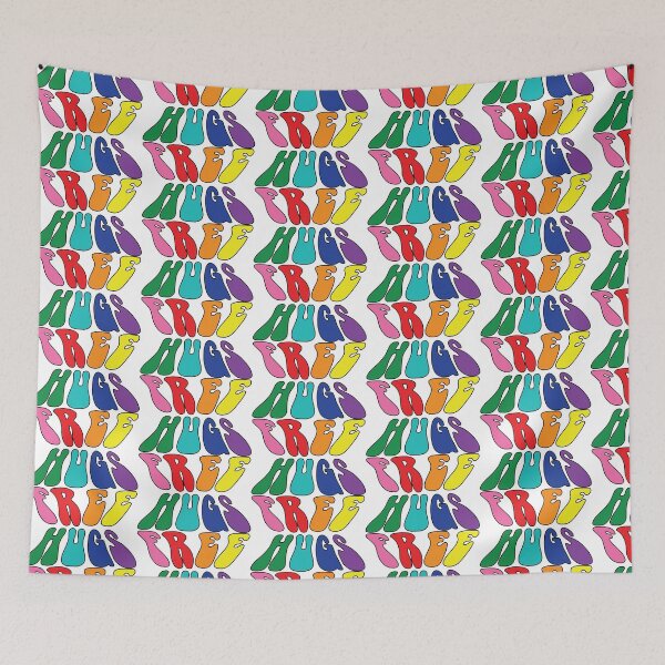 Item preview, Free Hugs Pride Rainbow designed and sold by Chele Martines.