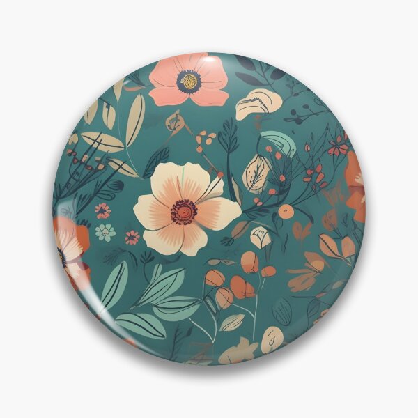 Item preview, Lively Colored Playful Flowers Floral Patterns designed and sold by Wonder Of Light.