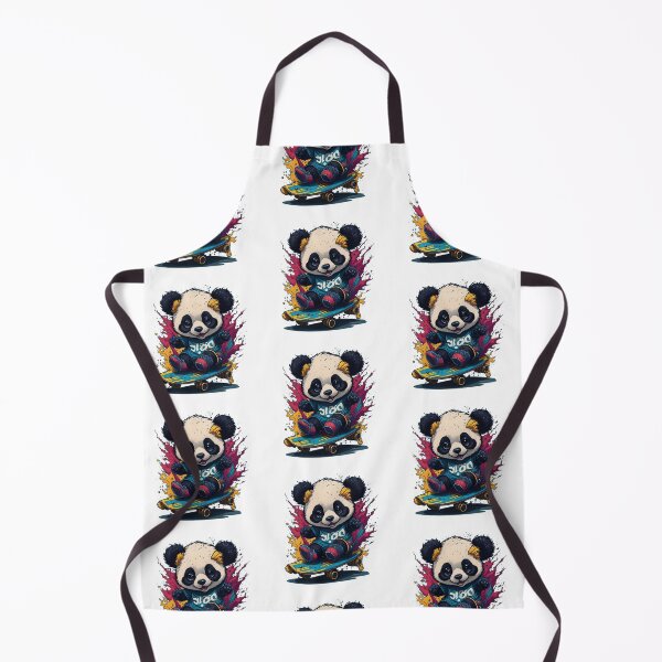 Item preview, panda on skateboard designed and sold by BaliamShop.