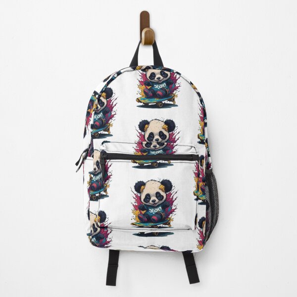 Item preview, panda on skateboard designed and sold by BaliamShop.