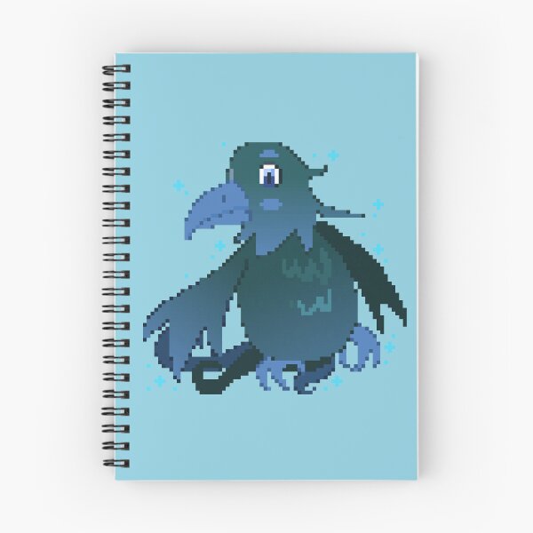 Artikelvorschau, Eisiger praller Rabe Pixel Art entworfen und verkauft von Kaiko-Roku.
