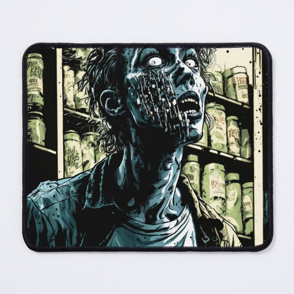 Artikelvorschau, „Supermarket of the Undead: Chilling Zombie Tee“ entworfen und verkauft von Solaronaut.