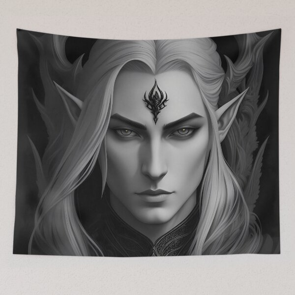 Item preview, Dark Fantasy Male Marbleborn Character 46 designed and sold by Inspire-Imagery.