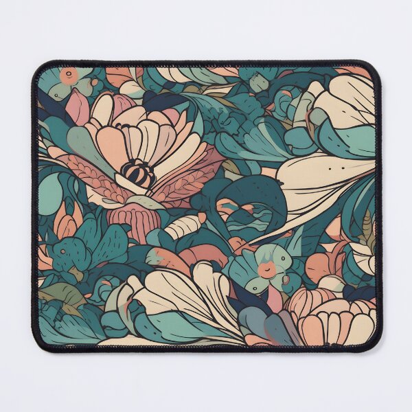 Item preview, Lively Colored Playful Flowers Floral Patterns designed and sold by Wonder Of Light.