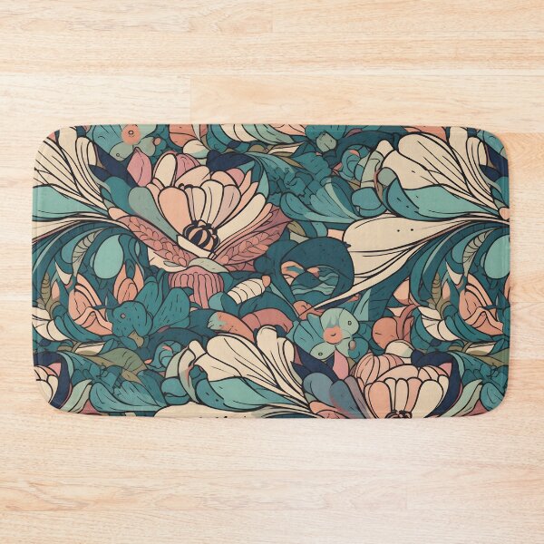 Item preview, Lively Colored Playful Flowers Floral Patterns designed and sold by Wonder Of Light.