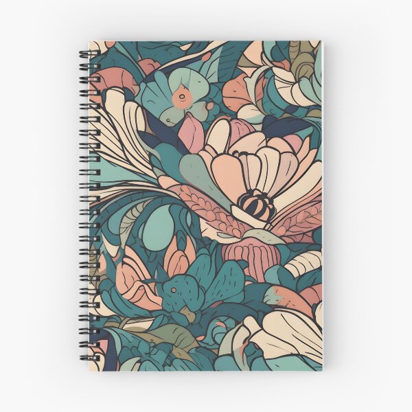 Item preview, Lively Colored Playful Flowers Floral Patterns designed and sold by Wonder Of Light.