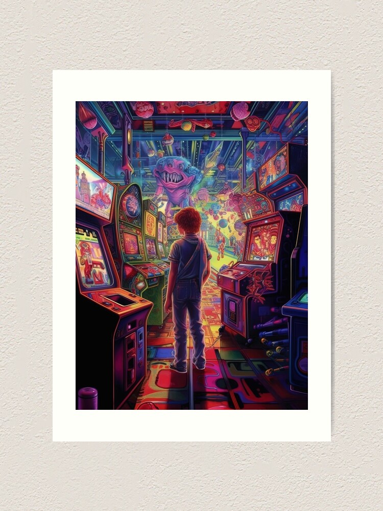 Retro Gaming Wonderland: Reviving the Neon Arcade Dreams