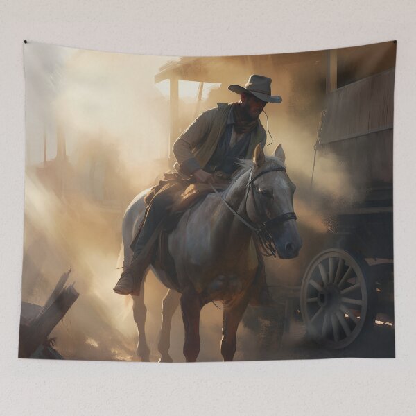 Item preview, Wild West Cowboy Scene 1 designed and sold by Art by Lilia.