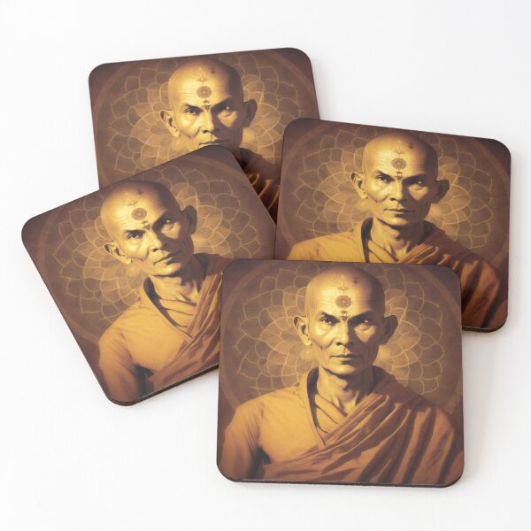 Item preview, Buddhist Monk Nagarjuna designed and sold by MindofNous.