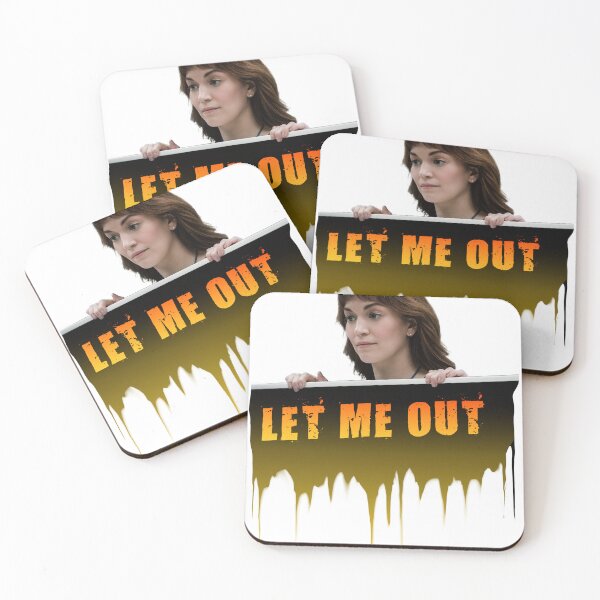 Item preview, Severance series Britt Lower as Helly fan works let me out graphic design by ironpalette designed and sold by ironpalette.