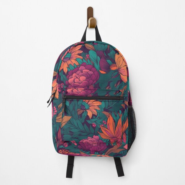 Item preview, Vibrant Colorful Anime Flowers Floral Patterns designed and sold by Wonder Of Light.