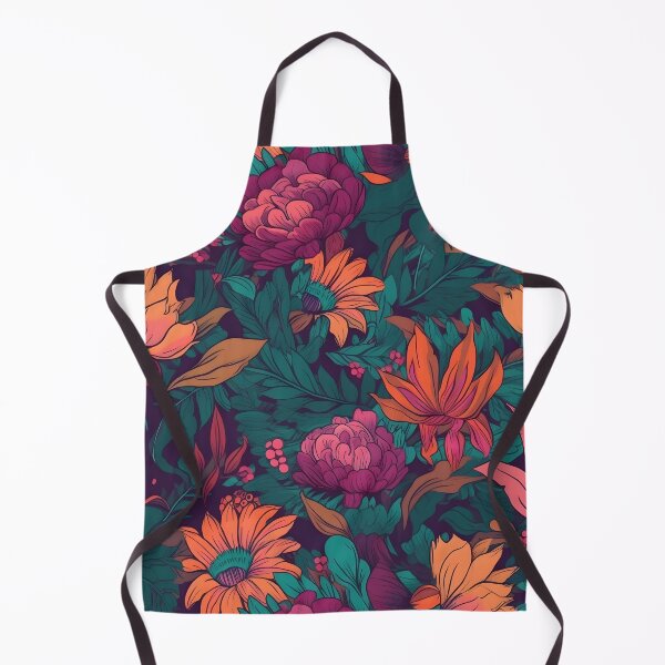 Item preview, Vibrant Colorful Anime Flowers Floral Patterns designed and sold by Wonder Of Light.