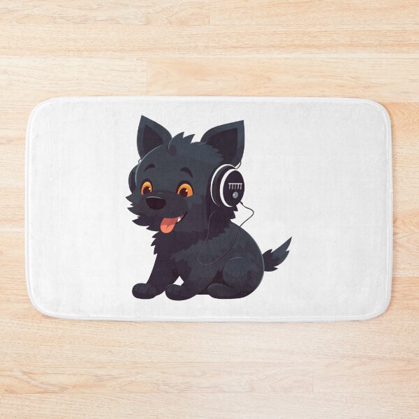 Item preview, Groovy Dog Listener designed and sold by Artwyz.