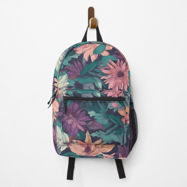 Item preview, Vibrant Colorful Anime Flowers Floral Patterns designed and sold by Wonder Of Light.
