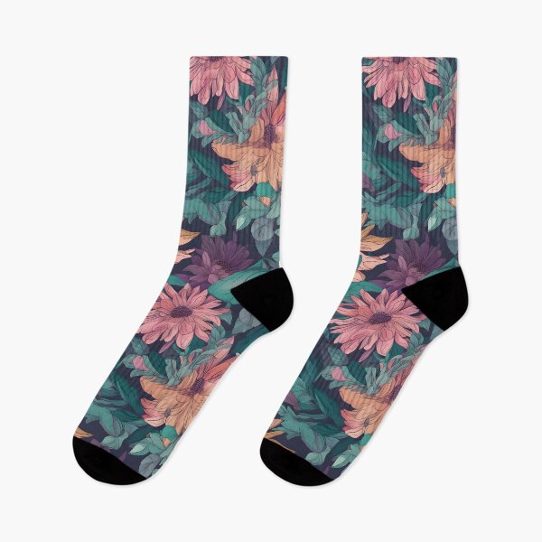 Item preview, Vibrant Colorful Anime Flowers Floral Patterns designed and sold by Wonder Of Light.
