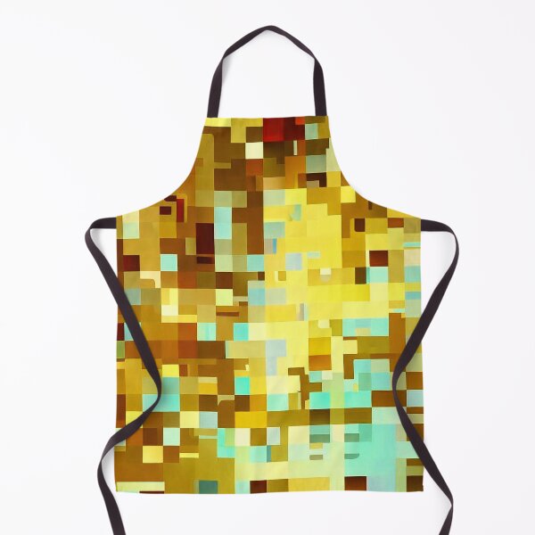 Item preview, abstract board interpenetrating squares brown, blue, and yellow color game designed and sold by JaroDesign2023.
