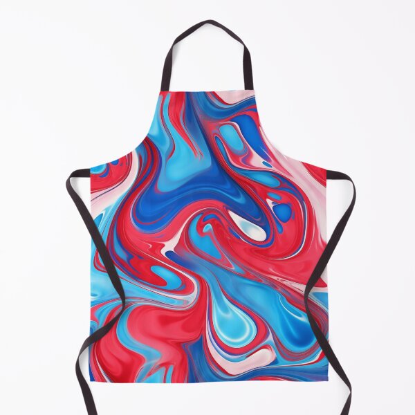 Item preview, Red and blue marble pattern designed and sold by imagenia.