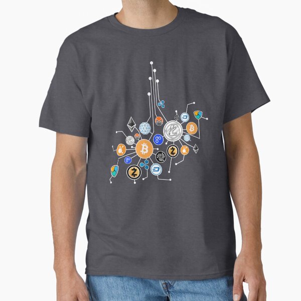 Artikel-Vorschau von Cryptocurrency Netzwerk T-Shirt. Crypto T-Shirt Geschenk., designt und verkauft von flexify.