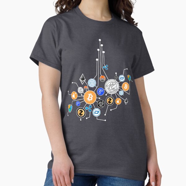 Artikel-Vorschau von Cryptocurrency Netzwerk T-Shirt. Crypto T-Shirt Geschenk., designt und verkauft von flexify.