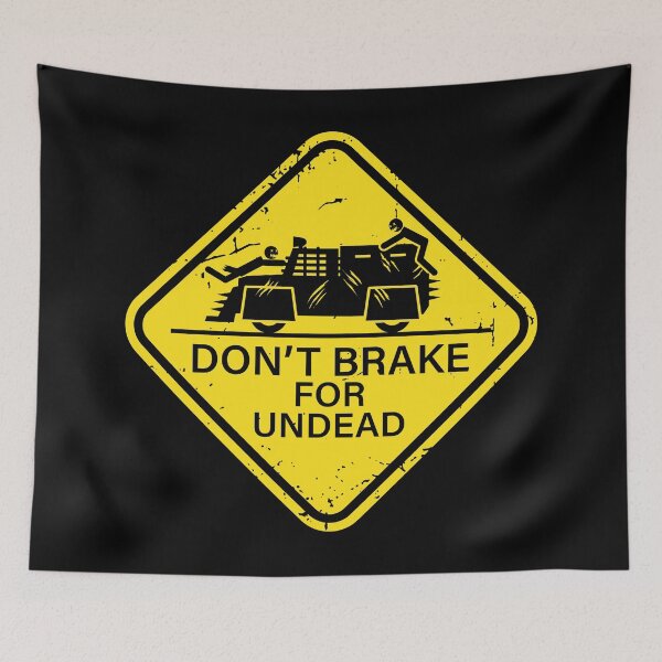 Item preview, Brake for Undead - yellow version designed and sold by CCCDesign.