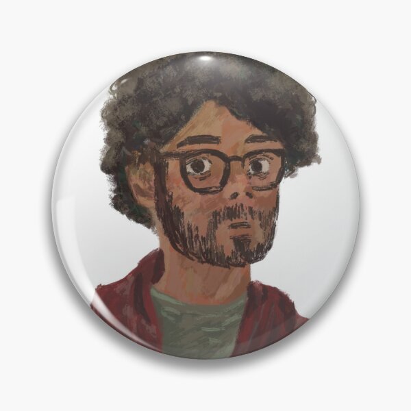 Item preview, richard ayoade digital drawing designed and sold by sketchymaze.