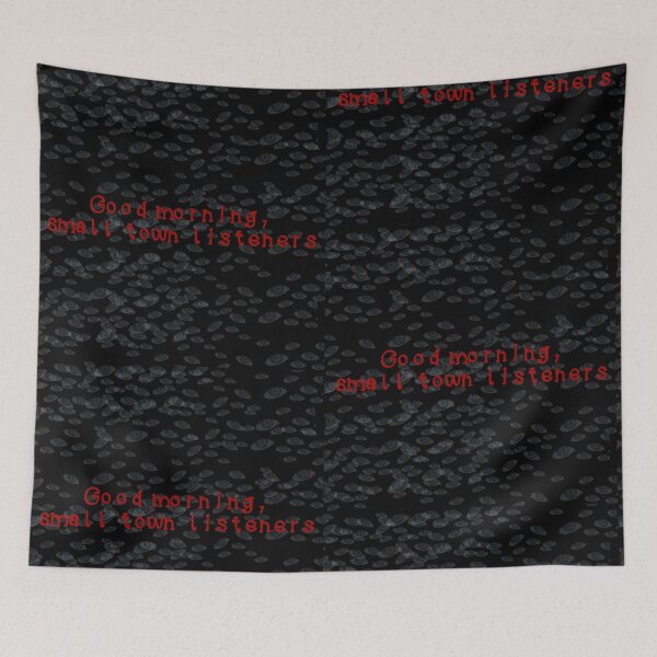 Item preview, Good Morning, Small Town Listeners designed and sold by Boxer-n-co.