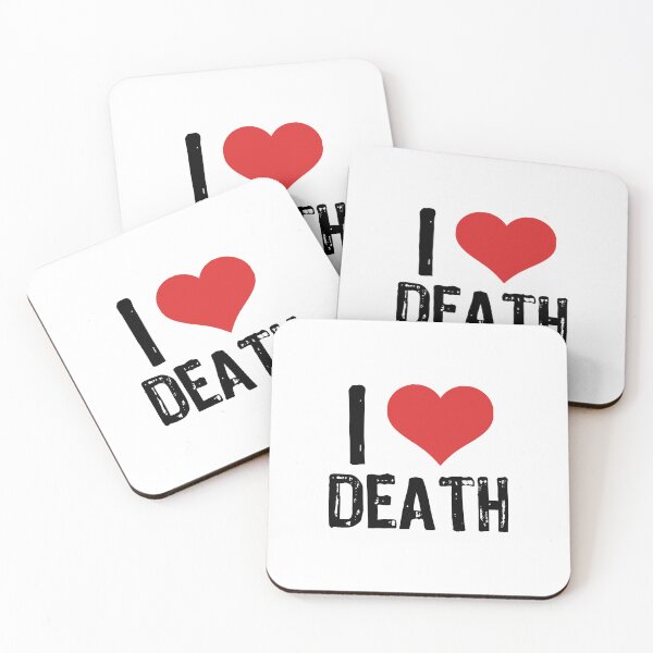 Item preview, I Love Death designed and sold by The "I Love Everything" Shop.