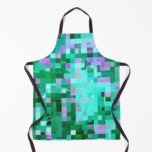 Item preview, abstract board interpenetrating squares of green and purple color play designed and sold by JaroDesign2023.