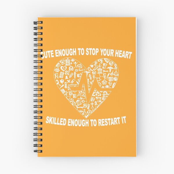 Item preview, Cute Enough To Stop Your Heart -  Skilled Enough To Restart It! designed and sold by flipper42.