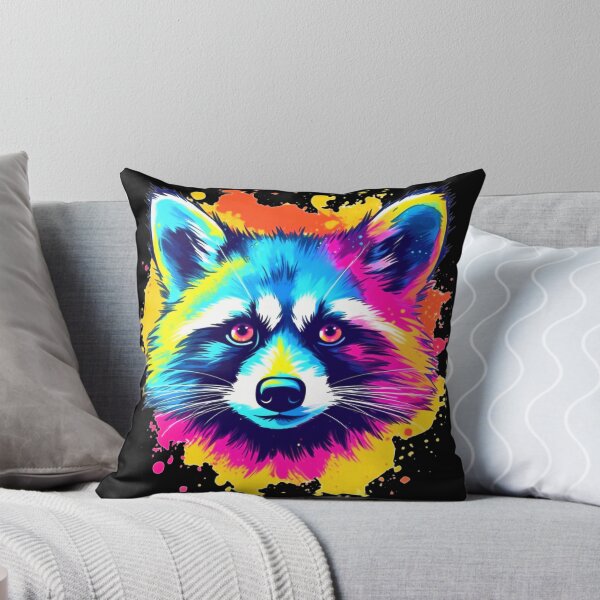 Item preview, Colorful Raccoon  designed and sold by Wojciech Wolan.